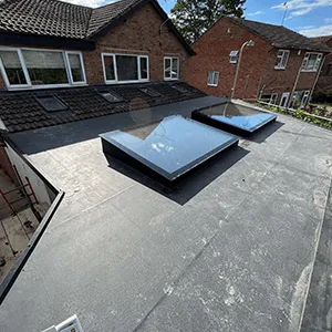 flat roof