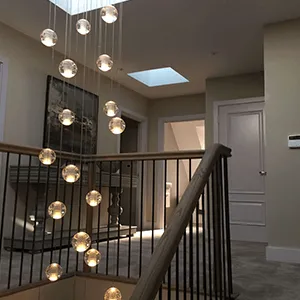 new loft with large light